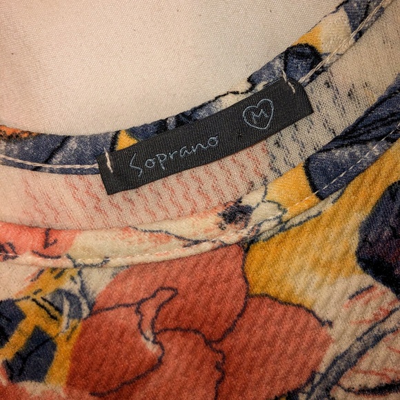 floral patterned summer dress - Picture 4 of 4